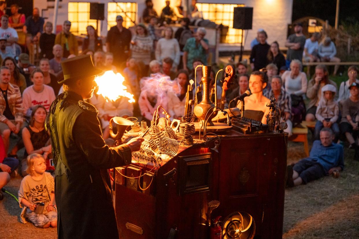 Tromleorkestrets ildsprudende musikmaskine