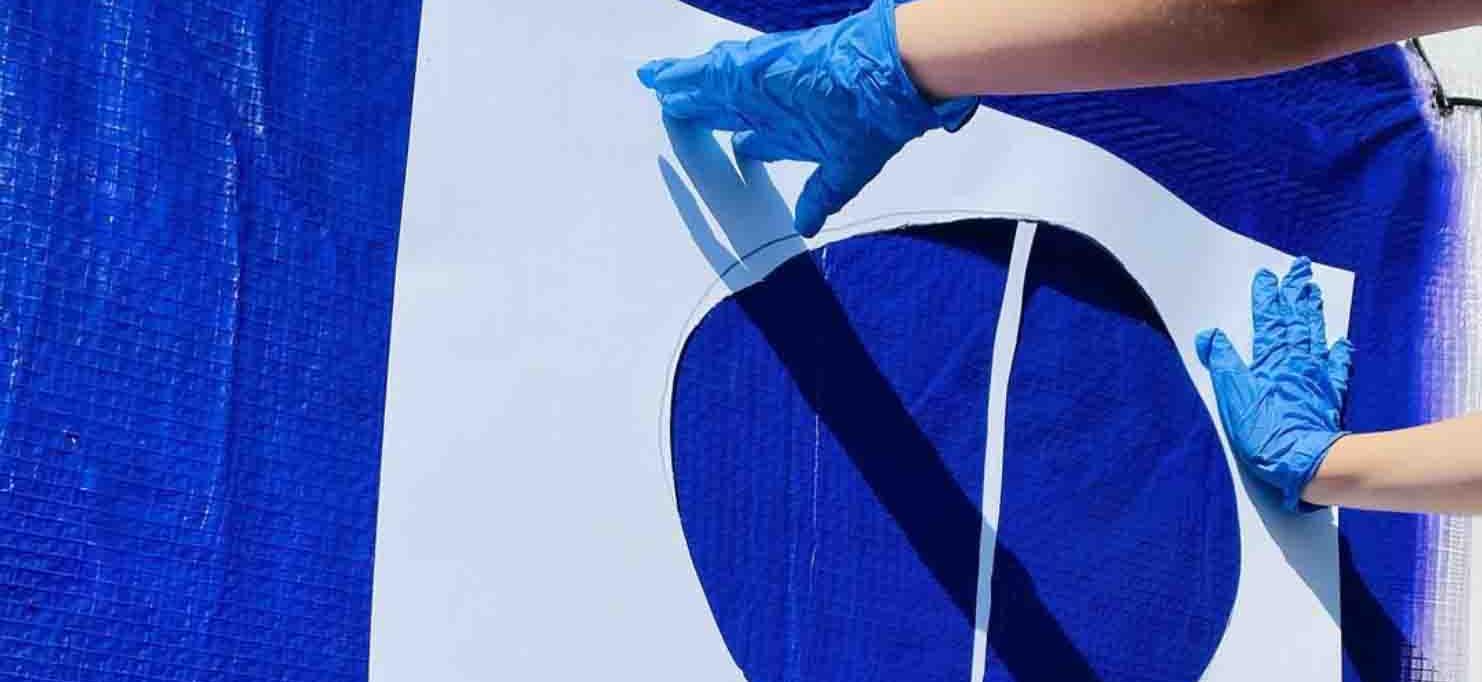 Billede af stencil