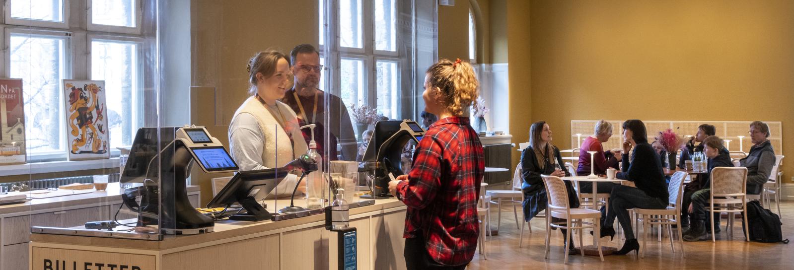 Informationen og café på Københavns Museum