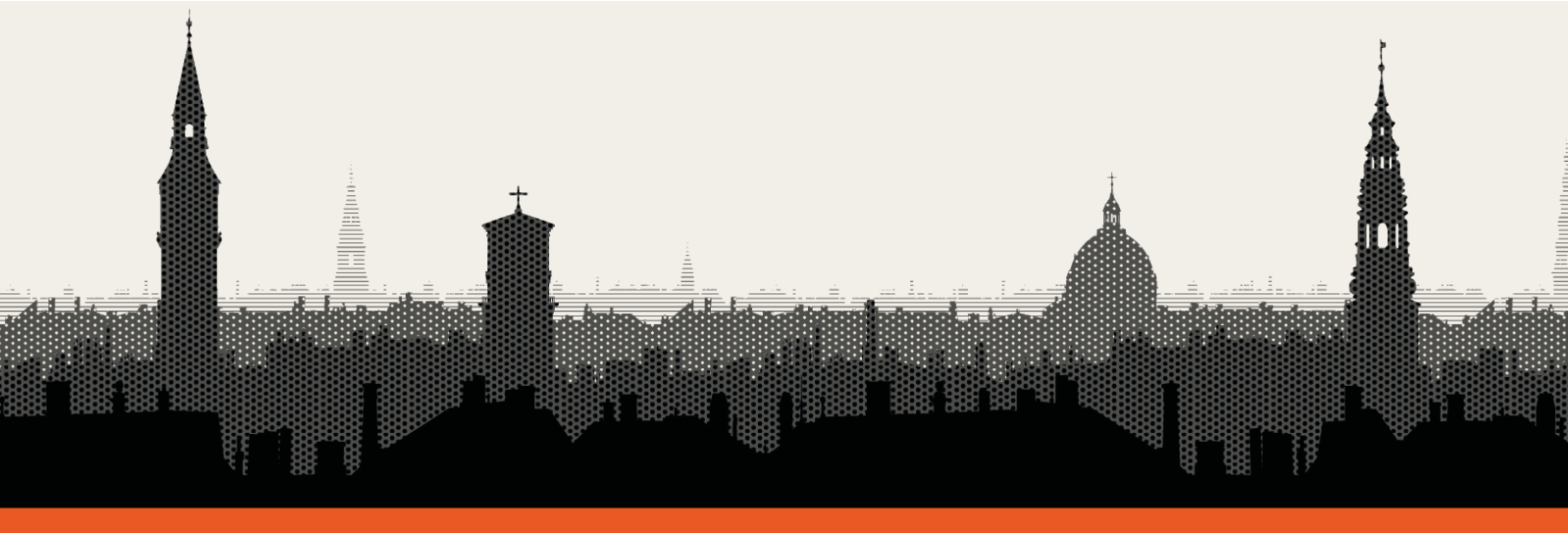 Grafik af Københavns skyline