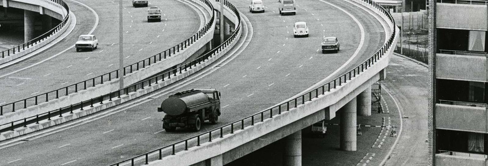 Tankbil på Bispebuen